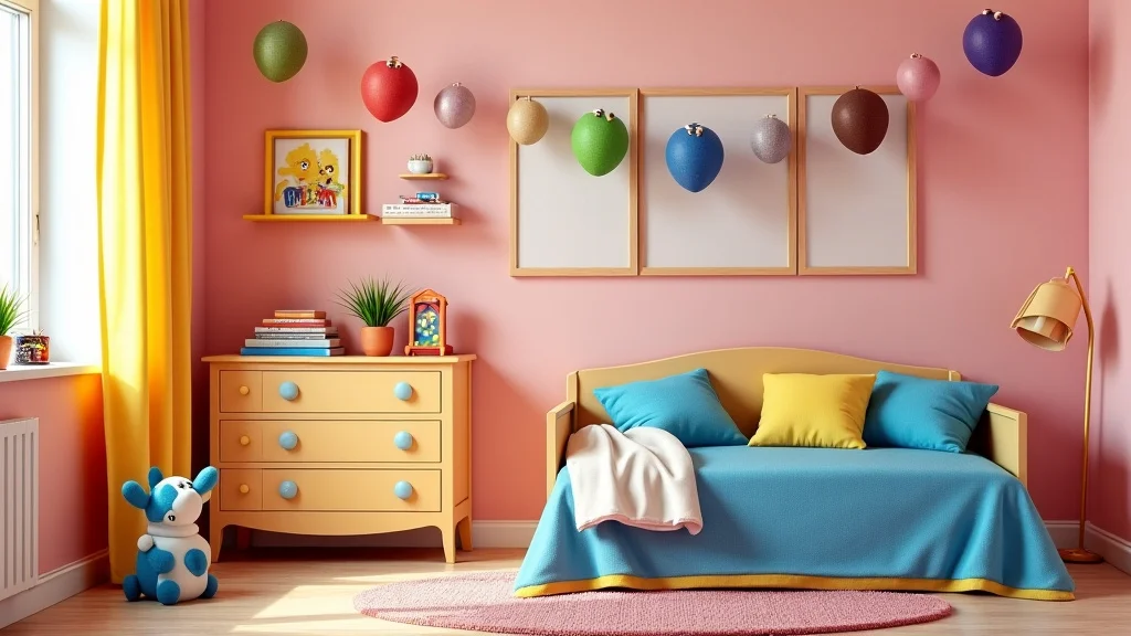 M&M Themed Room Decor: Fun & Colorful Room Decoration Ideas