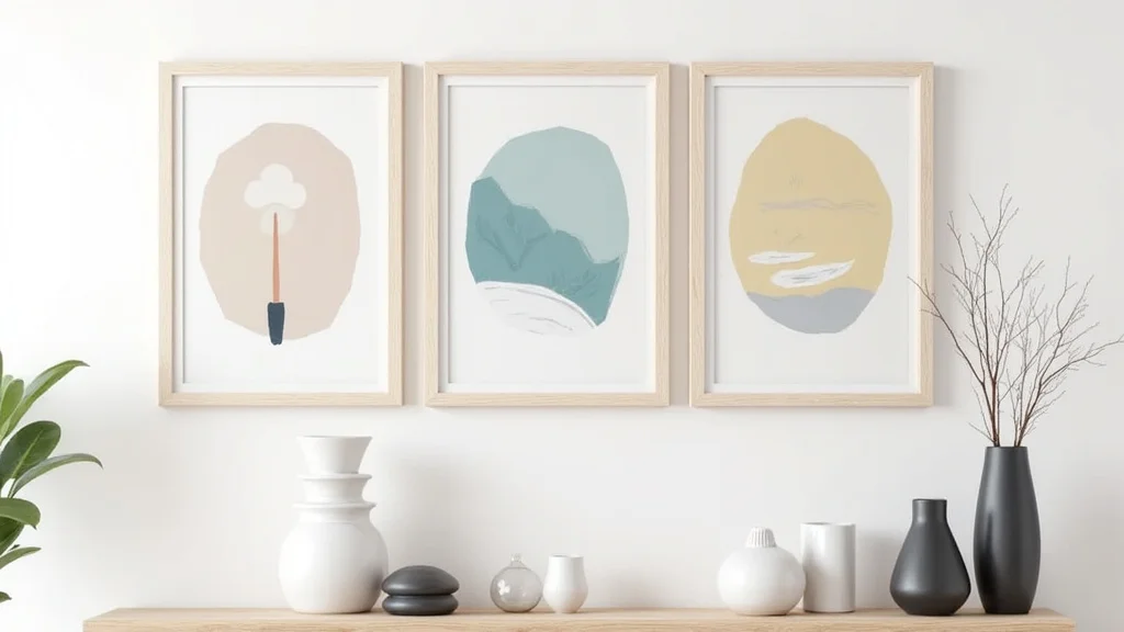 Set of 3 Wall Decor: Elevate Your Space with Stylish Art